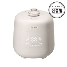 (공식) 쿠쿠 CRP-T0310FGW 3인용 열판압력밥솥, 그레이스 화이트