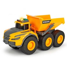 디키토이즈 볼보 덤프트럭 중장비 라이트 사운드 완구, mixed colors, 1개