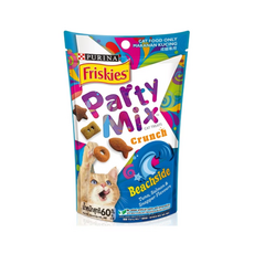 Friskies 喜躍 Party Mix Crunch 貓零食, 海洋鮮味, 60g, 1包