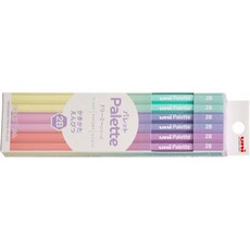 【YUBU】uni三菱 Palette 2B 六角鉛筆 12支入, 1個, 夢幻系列 DRS