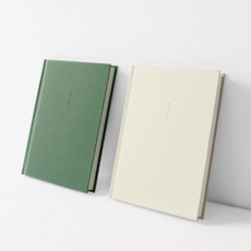 읽고쓰고봄 A5 필사 독서노트 인덱스 스티커, 2개, 아이보리