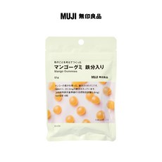 일본 무인양품 피부를 생각해서 만든 철분 함유 망고 구미 젤리 61g, 1개, 1개