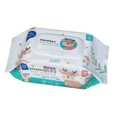 ProLevel 清潔保濕濕紙巾 EDi超純水 台灣製造, 1個, 80張, 7g
