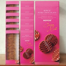 일본 로이스 퓨어 크림 밀크 초콜릿 우유 초콜렛 20개입 x7박스, 7박스