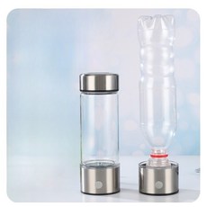 수소수 제조기 휴대용 수소수제조기 고함량 전해 소형알칼리수 미네랄워터 순수 수소수 물병 제조기 460ml, 수소함량 700-800PPB