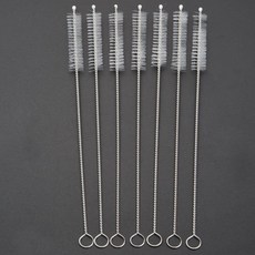 스텐 빨대 세척 젖병솔 브러쉬 세척솔 솔 빨대청소솔 빨대솔 빨대세척 11885, 상세페이지 참조, 1개