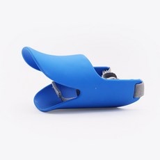 狗狗嘴套寵物鴨嘴套硅膠狗嘴套防咬防叫防亂吃誤食遛狗口罩狗嘴罩, 1個, *藍色:*S(適用5-9斤)