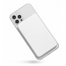 뉴클 젤리파워 PD 22.5W 맥세이프 보조배터리 5000mAh, 화이트, NCPB-5KPD-20-LG