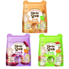 아이꼬야 감자퐁 3개 + 양파퐁 3개 + 고구마퐁 3개 세트, 감자 + 양파 + 고구마, 1세트, 30g