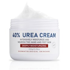 OUKEYA 40% 우레아 풋&핸드 크림 | 고보습 각질 제거 집중 케어, 150g, 1개, 1개입 150g, 1개, 1개입