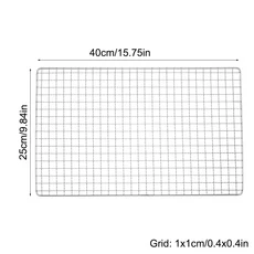 스테인리스 스틸 BBQ 그릴 랙 또는 베이킹 쿨링 (오븐 및 야외 바베큐 식기세척기 사용 ), 383049 ZRSCHYG Innovated 304 스
