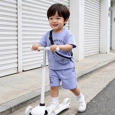 몽실이 라켓반팔 트레이닝 여름 등원복 세트복 상하세트 유아 남아 여아