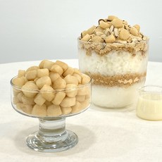 인절미 다이스 1kg 팥빙수 재료 눈꽃 빙수 냉동 떡 빙수용 토핑 고명 카페납품 업소용, 1개