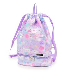 COLORFUL CANDY STYLE 풀 가방 냅삭 타입 발수·경량 원단 유니콘 판타지 하수 경량 더러워지기 어렵다 주름 방지 소녀 NR500600