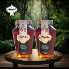 아티키 감로꿀 그리스꿀 천연벌꿀 다크허니 선물세트, 500g, 2개