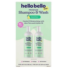 Hello Bello 샴푸 & 워시 스위트 페어 2개입