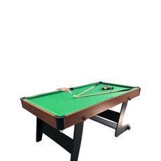 미니 접이식 당구대 테이블 포켓볼 가정용 다이, 그린 실내 6피트 183CM 접이식 3in1