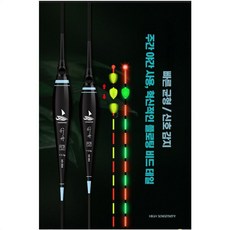 이중층 유동 전자찌 주야겸용 전자찌 붕어 잉어 전자찌 민물낚시 전자찌, 2개, XD006 부력 약 3.5g