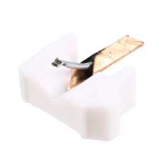 SHURE M447 M44G M44E M55E M80E AP76 DJ Stylus LP Vinyl 레코드 플레이어 턴테이블 축음기 바늘 액세서리, 하얀색