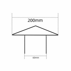 굴뚝 연도 보일러 뚜껑 난로 흡출기 연통 스테인리스 스테인레스, 클램프60홀더200