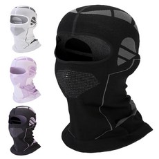 戶外冬季騎行頭套保暖面罩，加厚透氣防風脖套帽子，臺灣熱銷推薦, LY-TD-02,均碼, 1個