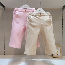 아가방 유아 여아바지 봄 이월 메이세미와이드9부바지