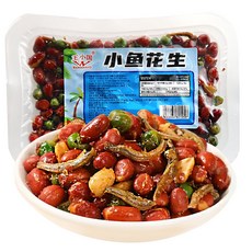 (배터짐) 맥주안주 특미 멸치땅콩 완두콩 샤오위화성 (일요일&당일발송), 1개, 208g