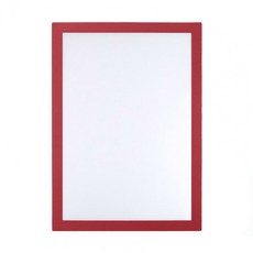 사진 프레임 벽걸이형 디스플레이 A4 문서 접착 창문용 사이즈 자가 A3 홀더, 빨간색