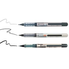 쿠레타케 붓펜 후데고코치 세필 극세 회색