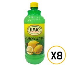 엘막 레몬주스 A-0336, 946ml, 8개