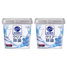 Kao 花王 Cucute 珂珂透 Clear洗碗機專用清潔粉, 680g, 2個