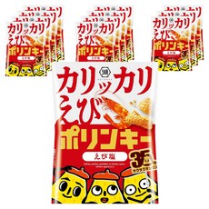 KOIKEYA 湖池屋 酥脆蝦條 鹽味蝦條, 12個, 53g