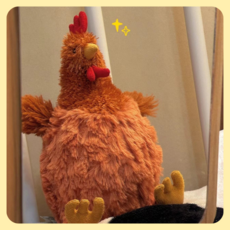 피피몽 즐거운 꼬꼬댁 인형, 26cm, 1개