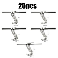 후크 벽걸이형 욕실 주방 캐비닛 도어, 1개, 13. 25pcs Medium