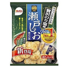 Befco 栗山 瀨戶鹽脆米餅 奢華海苔口味, 12個, 83g