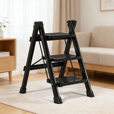A형 가정용 접이식 안전 발판 사다리 다용도 이동식 미끄럼 방지 미니사다리, 1개