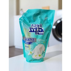 피죤 초고농축 실내건조 클린데이 섬유유연제 1.6L리필형 1개입