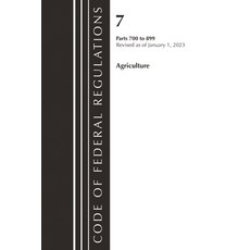 (영문도서)Code of Federal Regulations Title 07 Agriculture 700-899 Revised as of January... Paperback, Bernan Press, English, 9781636714530