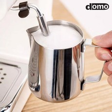 Domo 스테인레스 SUS304 밀크 스팀피쳐 600ml, 유광, 1개