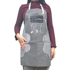 제임스마켓 타올부착 앞치마 편리한앞치마대용
