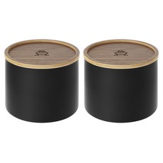 Kalita 波浪濾紙盒 Kalita 圓形咖啡濾紙儲存容器, 2個