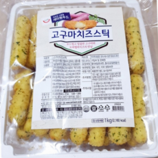 고구마 치즈 스틱 에어프라이어 모짜렐라 어린이 냉동 치즈 스틱 간식용 주전부리 아이들 온가족 퓨레 안주