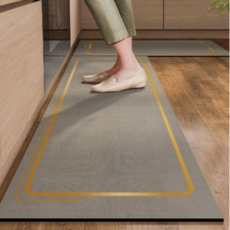 온더맷 규조토 빨아쓰는 주방매트 2종세트, 골드라인