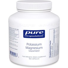 Pure Encapsulations 天門冬胺酸鉀鎂膠囊, 180顆, 1罐