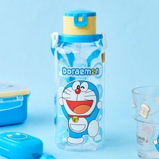 도라에몽 트라이탄 빨대물통 380ml, 상세페이지 참조, 1개