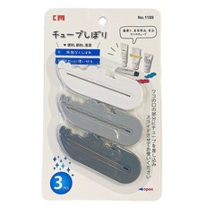 일본 귀여운 치약짜개 화장품 세안제 핸드크림 짜개 튜브짜개 세트, 악어세트(3개입), 1세트, 악어세트