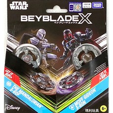 BEYBLADE X 戰鬥陀螺 BXG-34 曼達洛人 / 星區長吉迪恩 BBPR98235, 1個