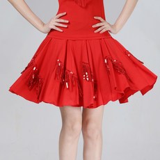 와우진플 찰랑 스팽글 5부 치마 (132)