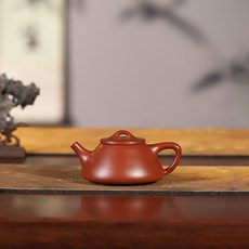 朱料子冶石瓢紫砂壺200ml 茶水分離泡茶壺, 1個, 1L, 朱泥子冶石瓢200ML:200ML