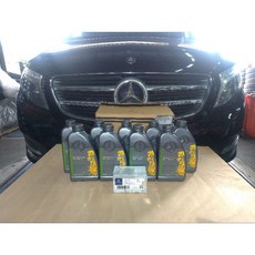 賓士 V-Class 原廠 229.52 機油保養套餐 w447 vito 完工價，引擎潤滑保護、延長壽命、提升燃油效率, 1個, 七速套餐